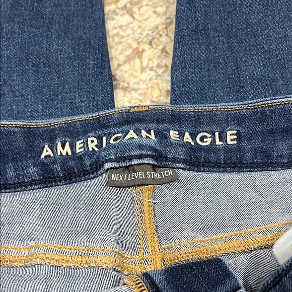 American Eagle Outfitters Deep Indigo Skinny Jeans - Picture 2 of 5